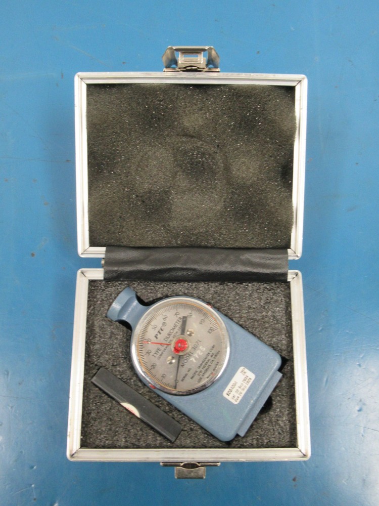 PTC Instruments 307L Type D Durometer With Case
