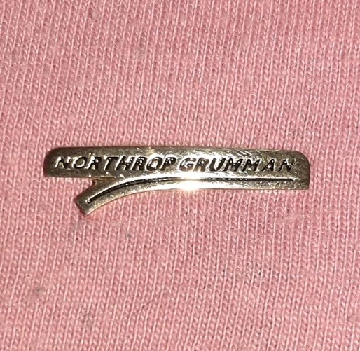 Northrop Grumman Aerospace Gold Tone Jacket Lapel Pin