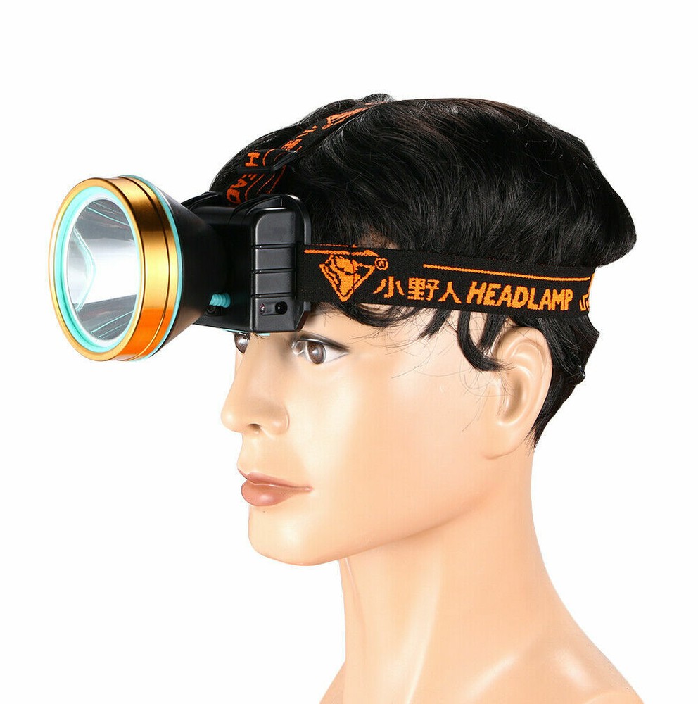 Led Headlight Head Lamp USB Rechargeable Torch Work Flashlight Hunting Light