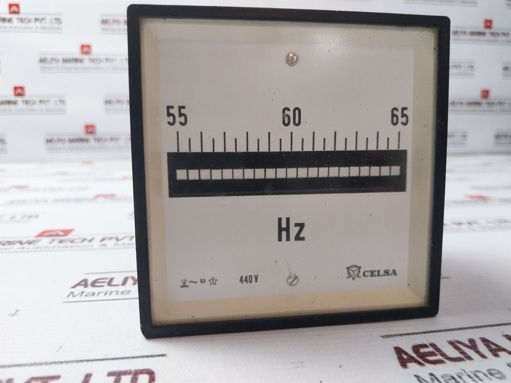Celsa 55-65Hz Frequency Counter Meter 440V