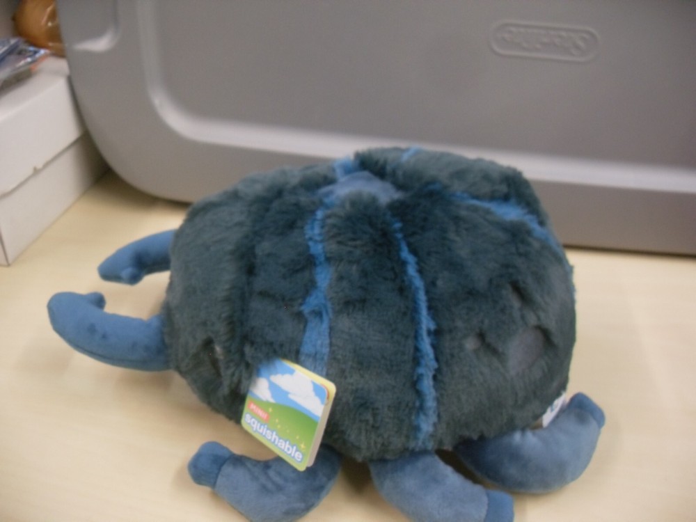 Squishable Mini Stag Beetle 6" Plush, New w/ tags BNDD