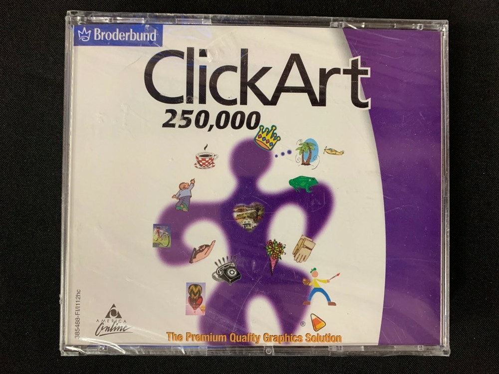 Broderbund ClickArt 250,000 - Premium Quality Graphics Solution