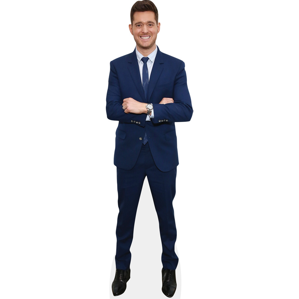 Michael Buble (Blue Suit) Mini Size Cutout