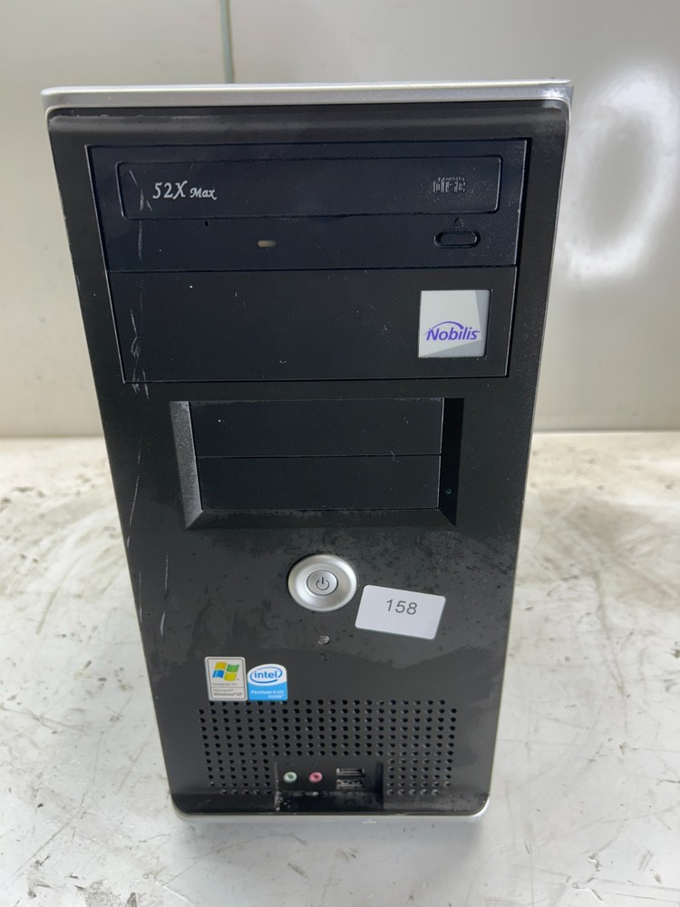 Retro Black mATX Case