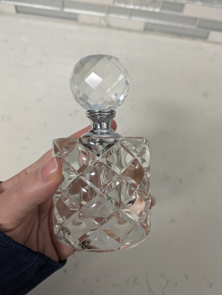 Crystal Perfume Bottle With Dauber