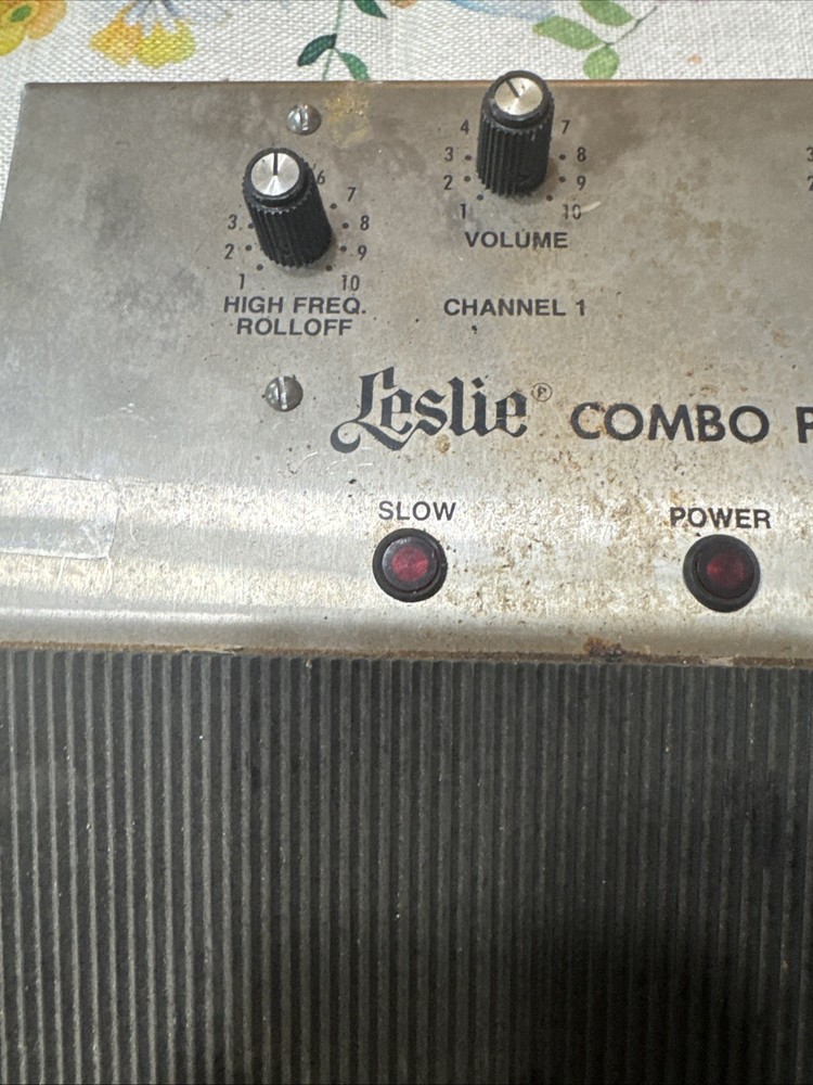 Leslie Speaker Combo Preamp iv 4 (Not Tested)