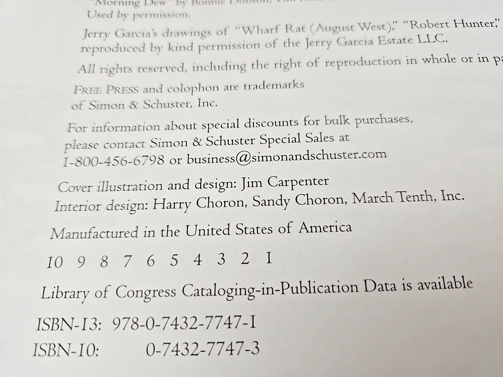 The Complete Annotated Grateful Dead Lyrics Annotations by David Dodd Hardcover