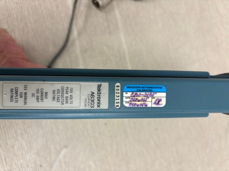 TEKTRONIX A6303 CURRENT PROBE