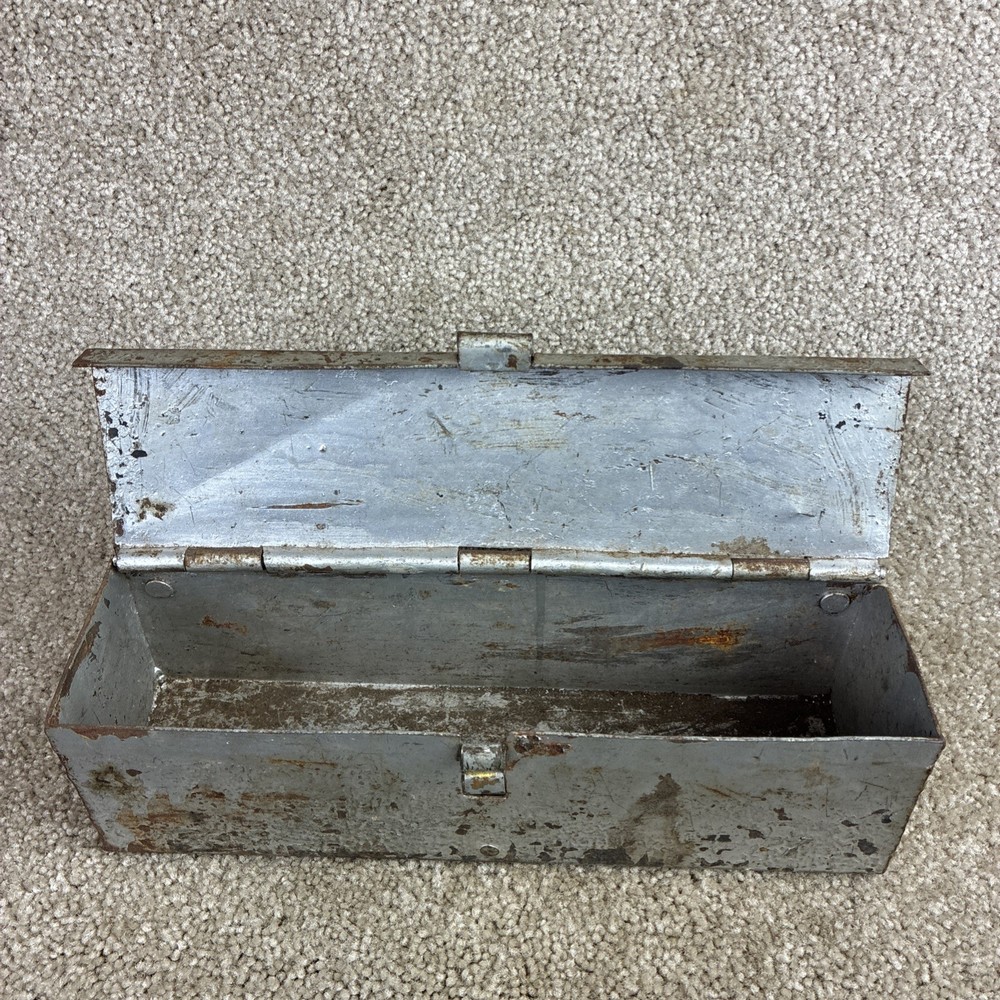 Vintage Heavy Duty Small Tool Box Tractor Mounted ?