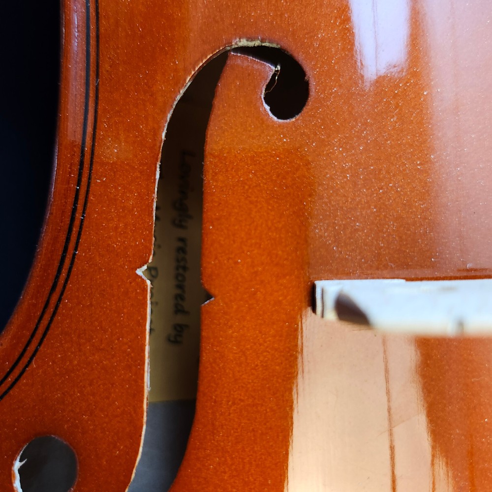 Student Violin w/ Case Bow Rosin String Cheek Rest 4/4 Size