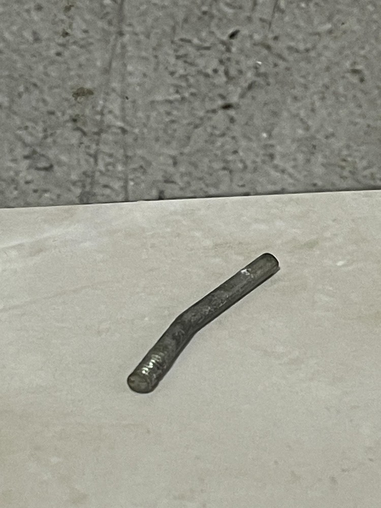 1979 Clue Board Game - Replacement Weapon Pipe