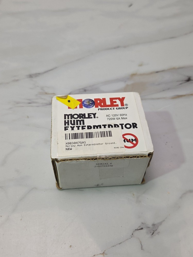 Morley Hum X Exterminator Wall Plug-Style Ground Loop Hum