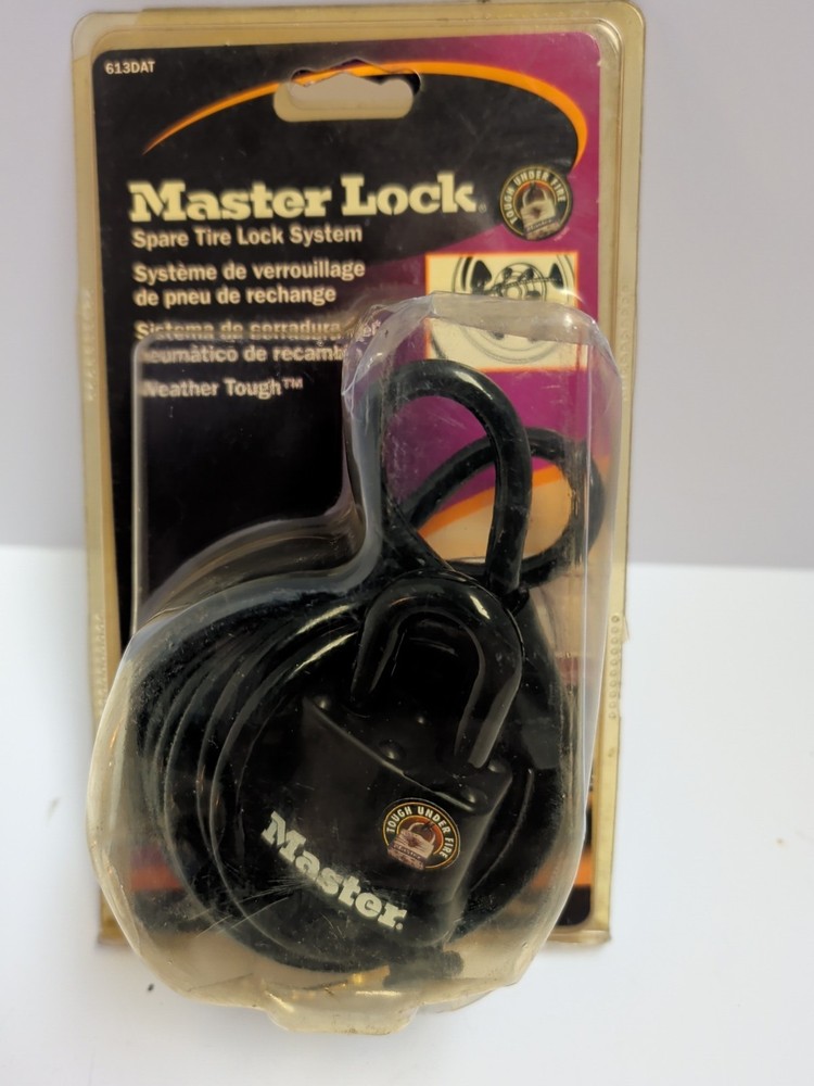 MasterLock Spare Tire Lock System 613DAT NEW