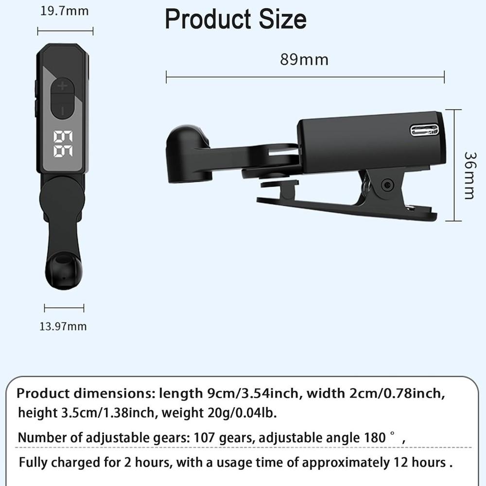 Rechargeable Automatic Clicker for Phone, Auto Screen Clicker Screen Device Gift