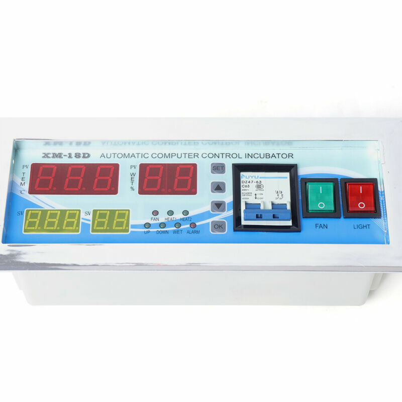 Automatic Digital Incubator Temperature Humidity Controller XM-18D Thermostat
