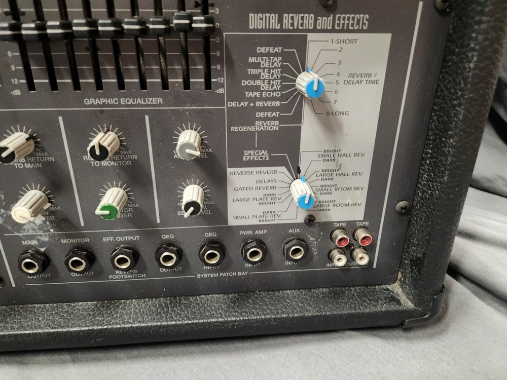 Fender SR6520PD Powered Mixer, TESTED/VG+