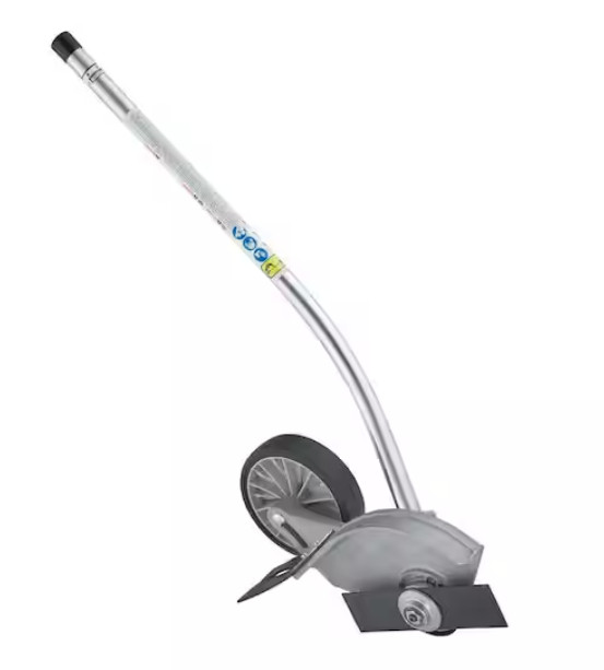 Curved Shaft Edger Attachment Adjustable Cutting Depth Attachments Capable