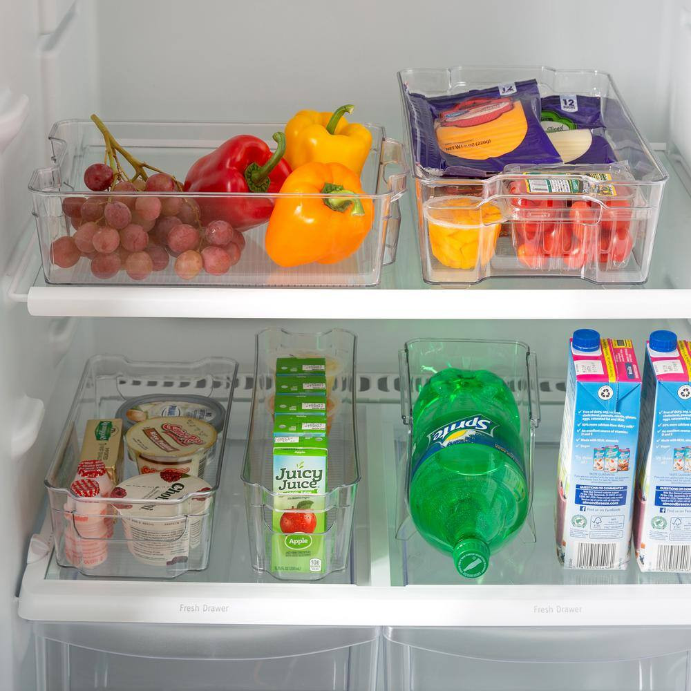Clear Medium Refrigerator Shelf Organizer