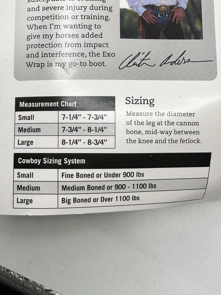 Clinton Anderson Classic Equine Protective Splint Boot Exo Wrap Pair