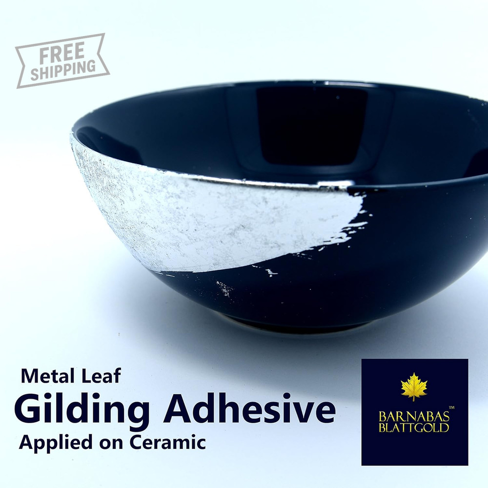 Water-Based Gilding Adhesive 120ml for Gold Leaf Applications