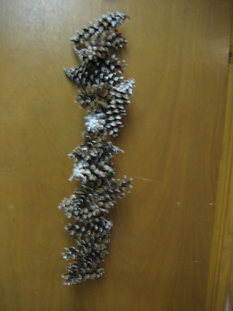 2' Pine Cone Garland (1572)