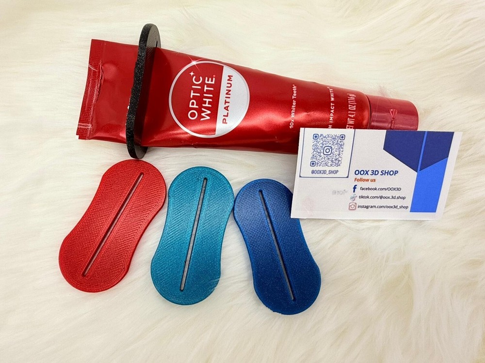 Toothpaste Squeezer 4- Pack Multicolor