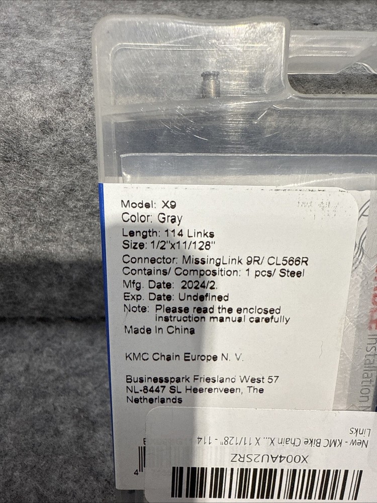 KMC X9 9 Speed Chain