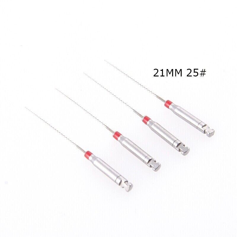 Dental Endodontic Paste Carrier Spiral Fillers Root Canal Engine Use 21mm #25