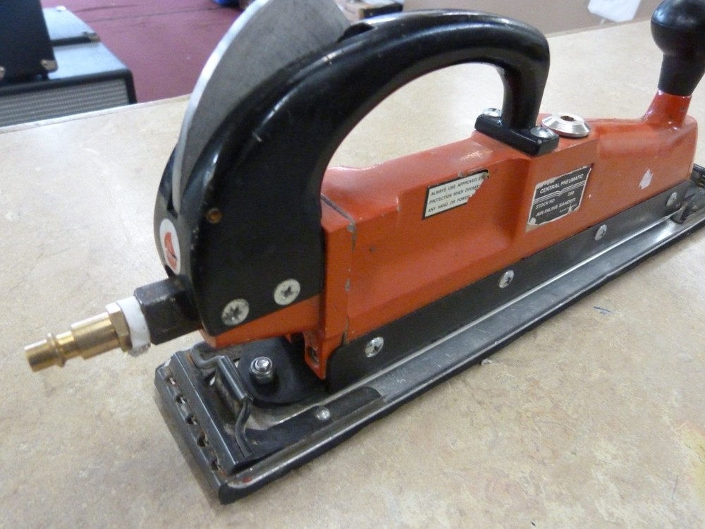Central Pneumatic Air Inline Sander#280 Tested /Works