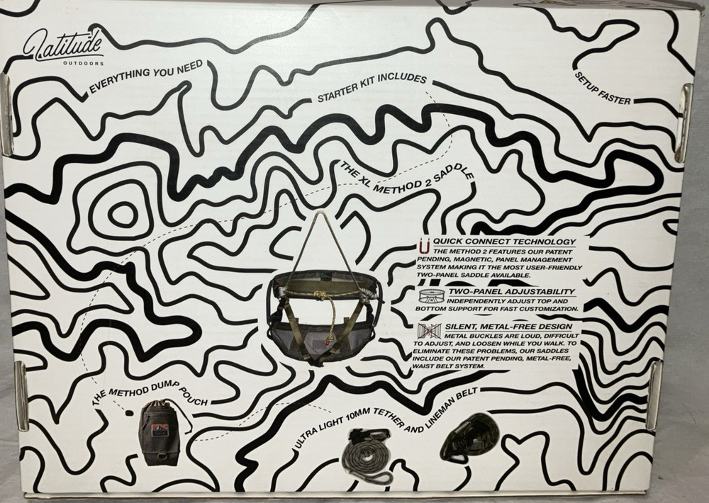 Latitude The Method 2 Starter Saddle Kit XL