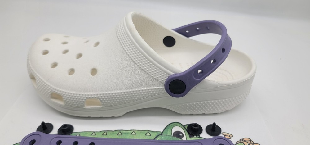 Kid Size replacement straps for croc With charm holder