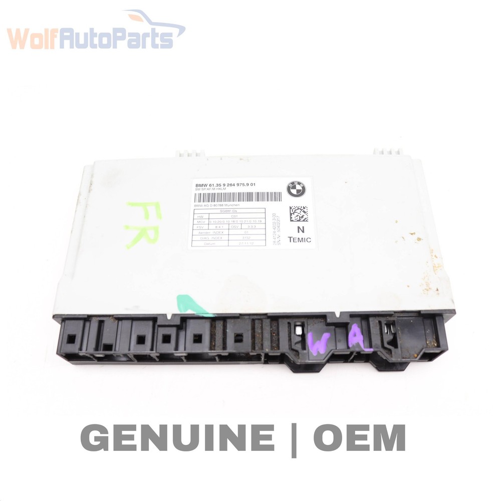 2010-2013 BMW X5 - Front SEAT Control Module 9264975