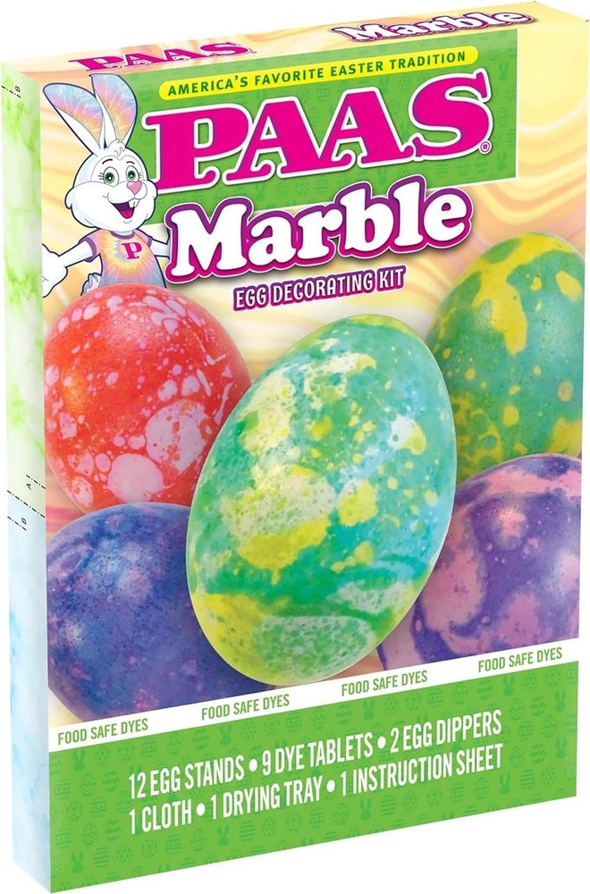 PAAS Marble Easter Egg Decorating Kit - America's Favorite Easter Tradition