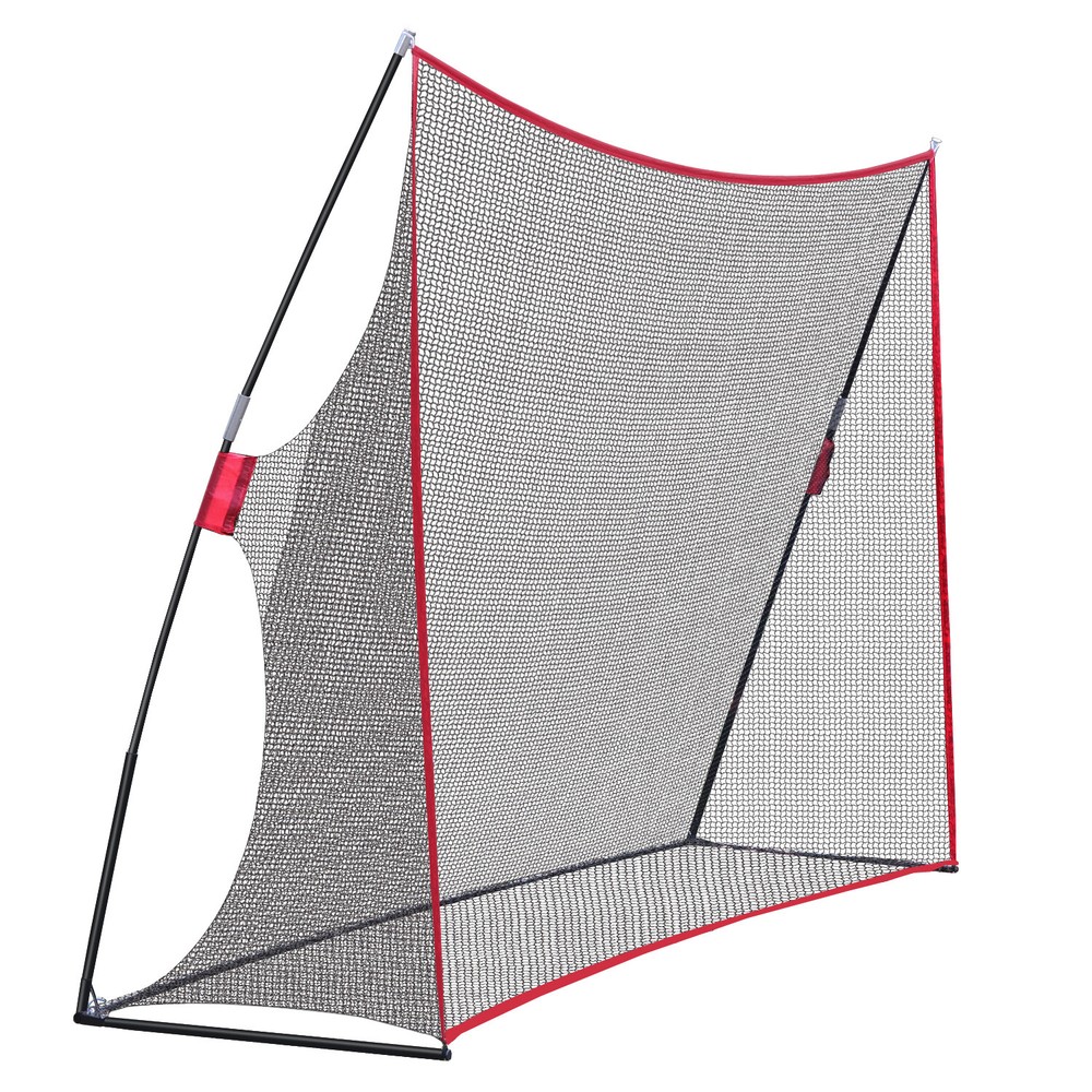 Golf Net 10x7ft Portable Practice Net Hitting Chipping Training Net w/Carry Bag