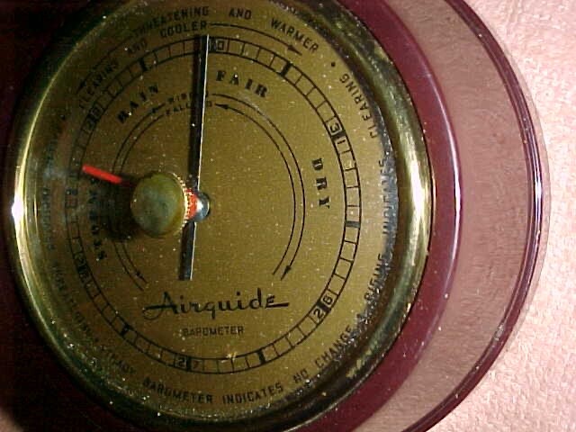 AIRGUIDE BAROMETER THERMOMETER - WALL MOUNT