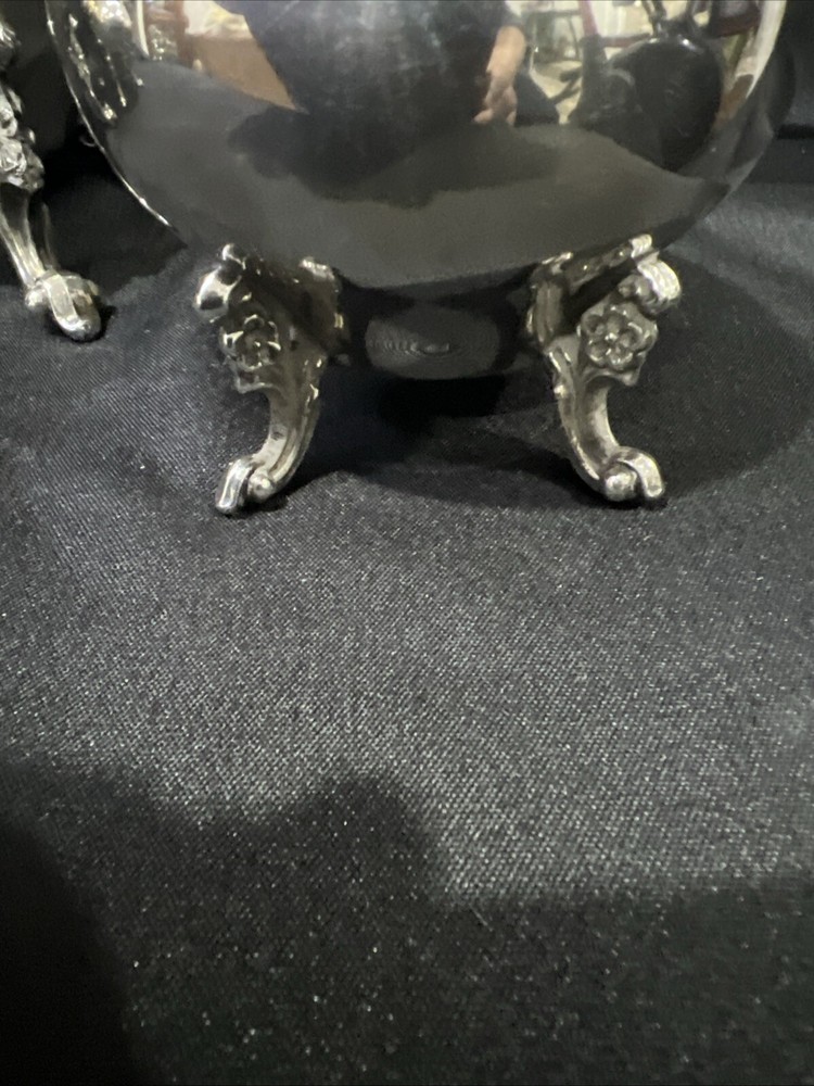 antique silver plated tea set