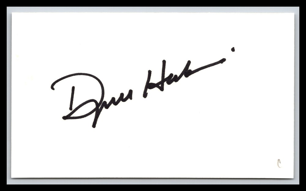 Dwayne Hickman - Actor - 3x5 Card - Sibgned / Autograph (c)