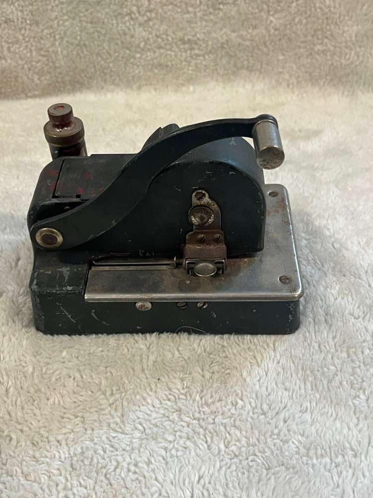 Vintage check writing machine