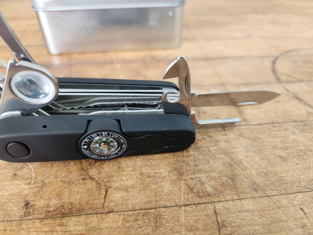 Whiz Tool - Ultimate Multitool Pocket Tool - 24 Functions, Lightweight - New