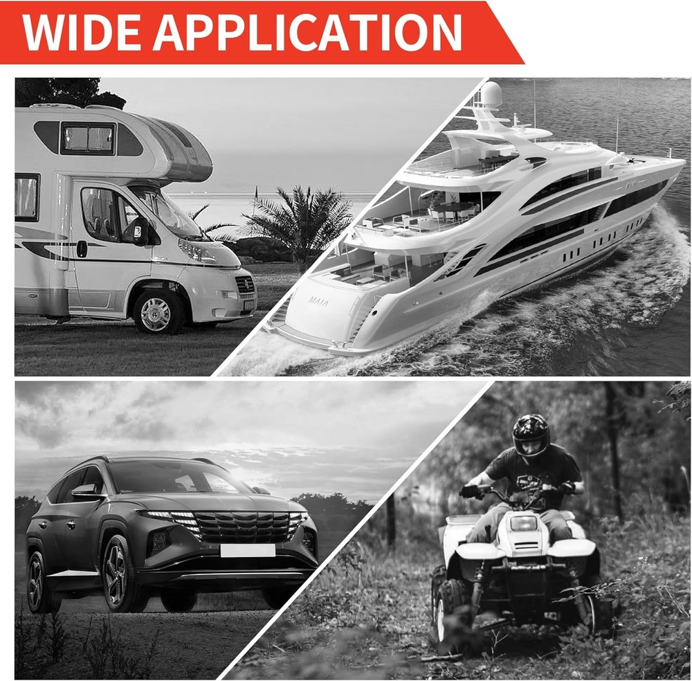 Joinfworld Remote Battery Terminals 3/8" Stud