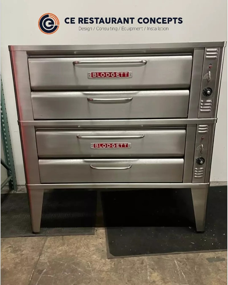 Blodgett 961 Stone DeckOven – Double Deck – Natural/Propane Gas – Refurbished