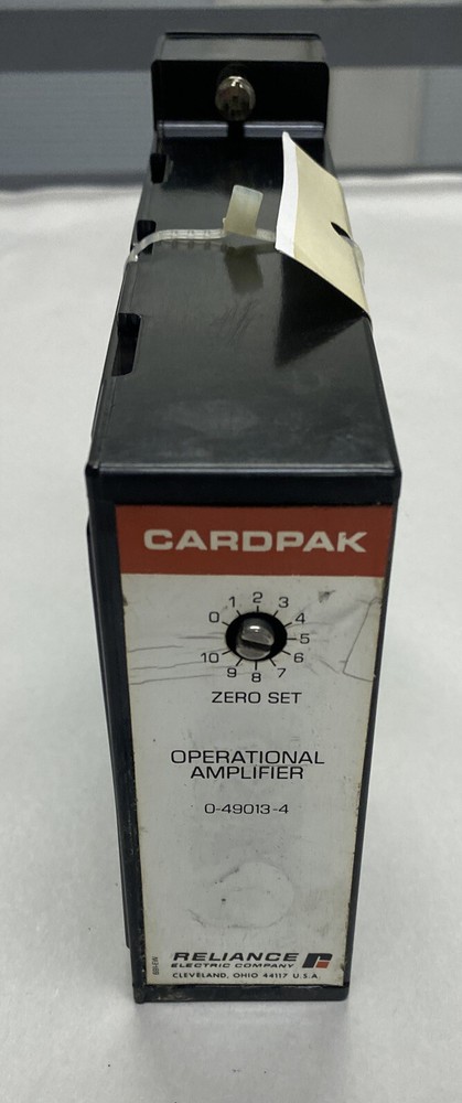 RELIANCE,0-49013-4,OPERATIONAL AMPLIFIER CARDPAK REFURBISHED