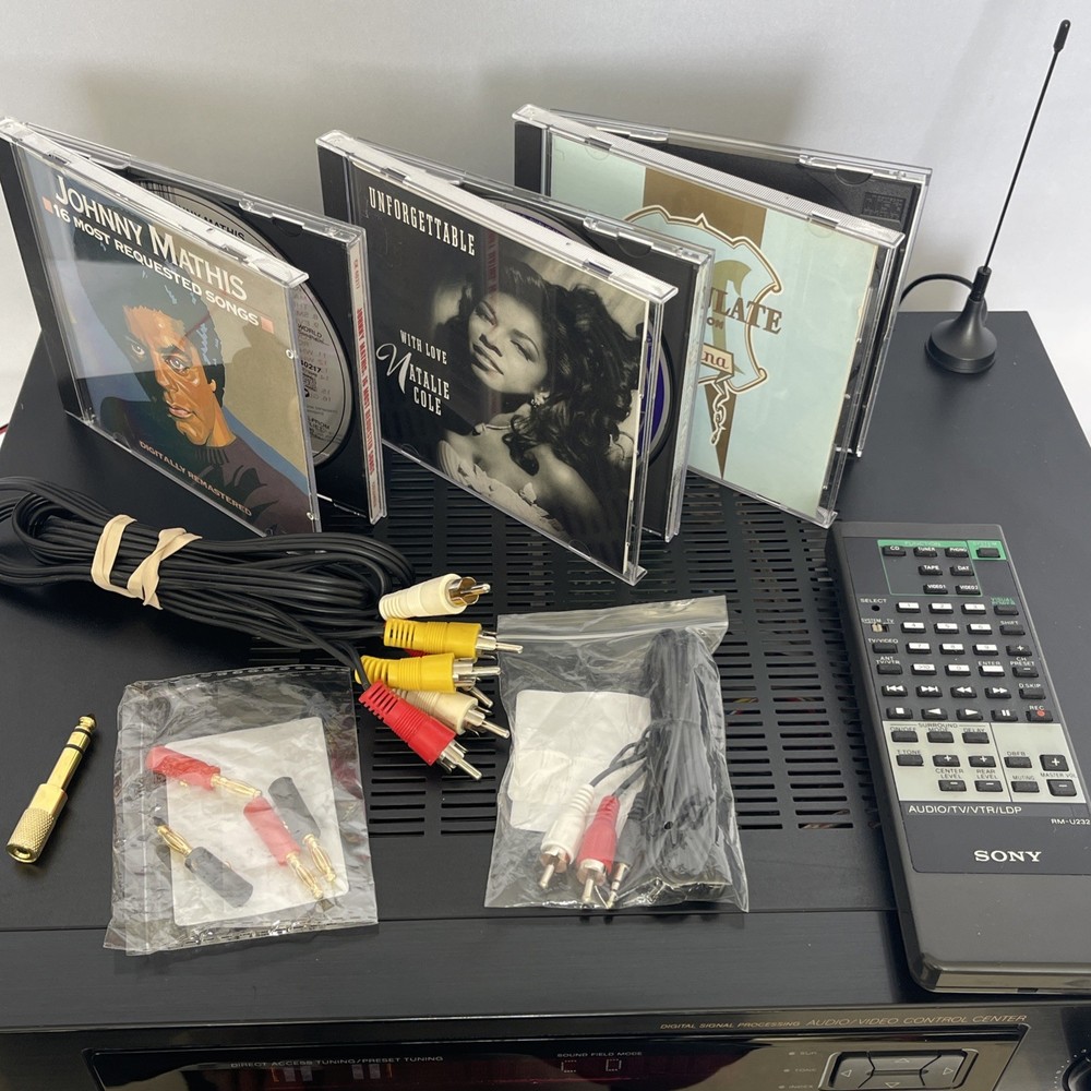 TESTED Sony STR-D911 Digital Sig. Processing Audio/Video Control + REMOTE BUNDLE