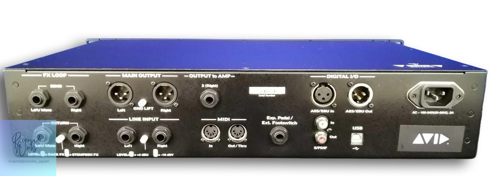 AVID ElevenRack Guitar Effects Processor - Professional Gear JP