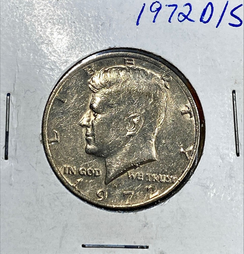 1972 kennedy half dollar DDO RPD