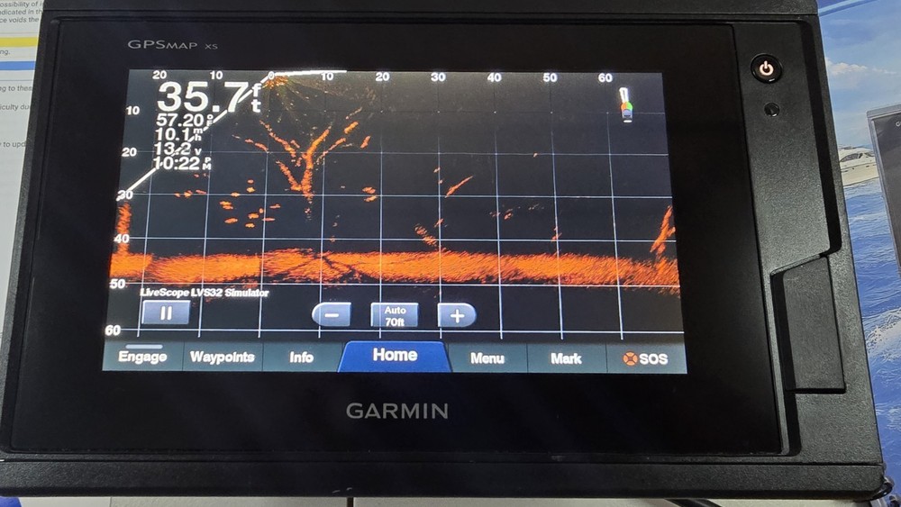 Garmin GPSMAP 742xs Chartplotter Sonar – Fully Tested – Great Condition
