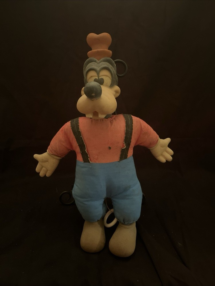 1972 Horsman Talking Goofy  Doll - Pull String Disney