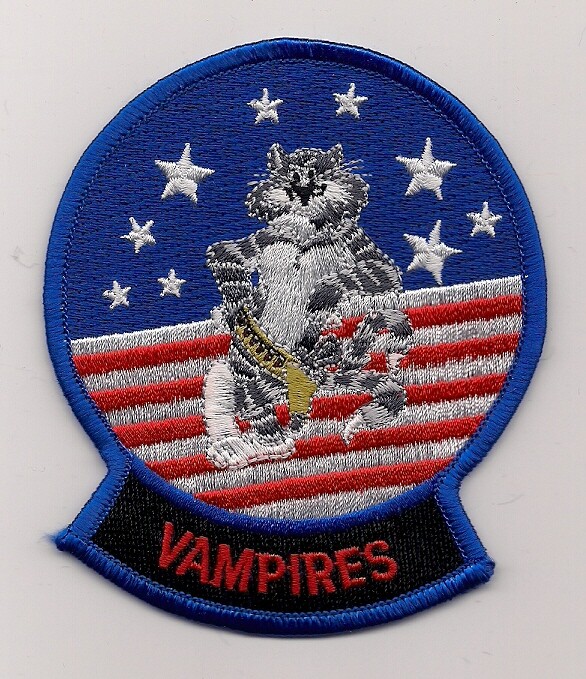 VX-9 VAMPIRES TOMCAT TEST and EVALUATION SQN patch