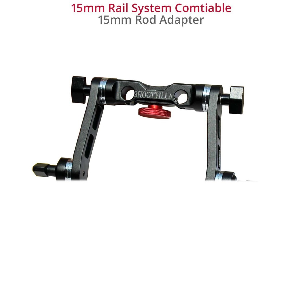 SHOOTVILLA Quick Mount 15mm Arri style Rosette lock handle grip Set