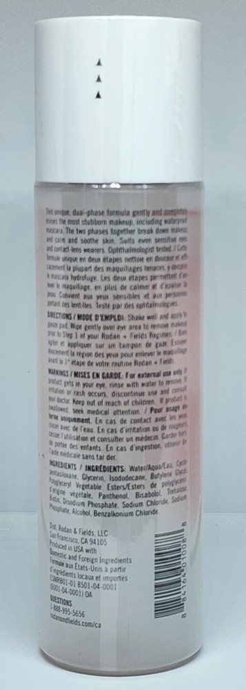 Rodan + Fields Essentials Complete Eye Make-up Remover 4.2 fl oz New Sealed